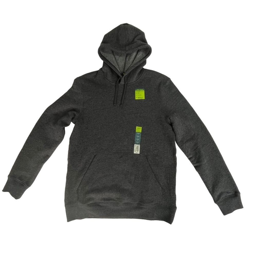 Tek Gear Ultrasoft Fleece Gray Hoodie Size‎ S